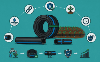 أفضل أنواع مواسير شبكات الري ومميزات مواسير HDPE للمشاريع