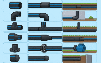 Types of HDPE Fittings and Their Applications in Infrastructure Projects